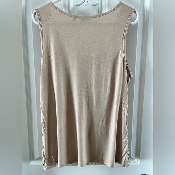 Reitmans Beige and gold knit Top | Size XXL - Picture 2 of 4